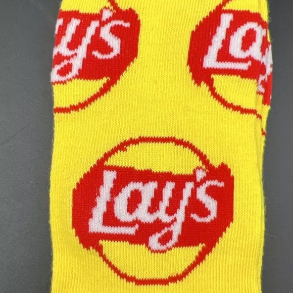 Frosted Flakes ,Pops , Raisin Bran,Lays, Moonpie, Etc.. Assorted Crew Socks - Picture 5 of 11